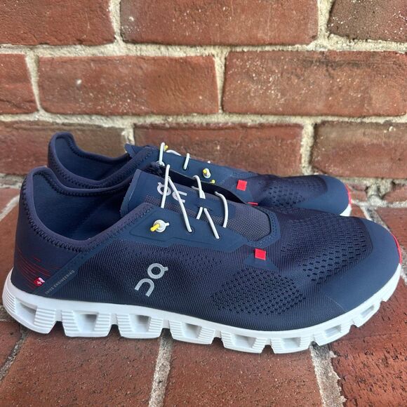 On Running Cloud Coast Alinghi Red Bull Racing Navy Sneakers Mens 13 NEW - Picture 2 of 9